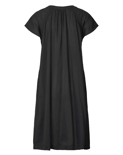 Divine Cotton V-Neck Short Kjole - Rabens Saloner